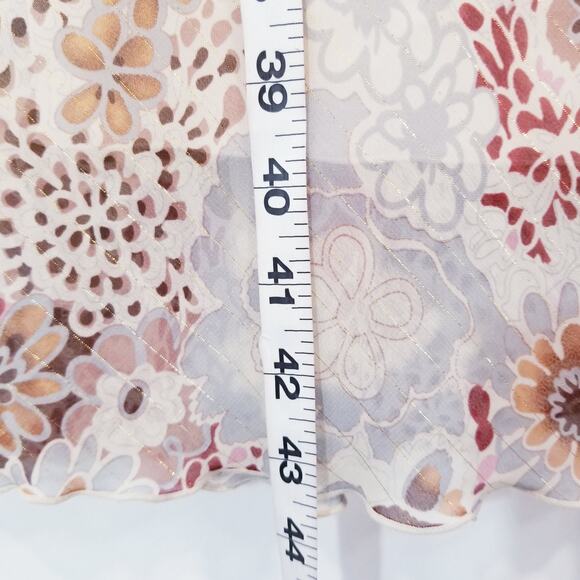 Y2K Metallic Stripes Midi Dress by Dressbarn - Picture 7 of 12